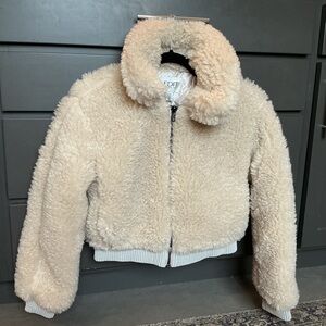 Jason Wu Cream Faux Fur Jacket
